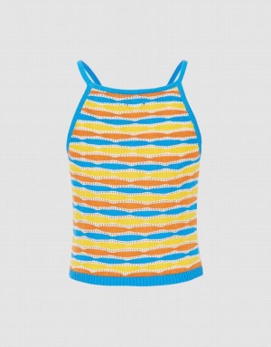 Multicolor Urban Revivo Color Block Women's Camisole | 27409QBYX