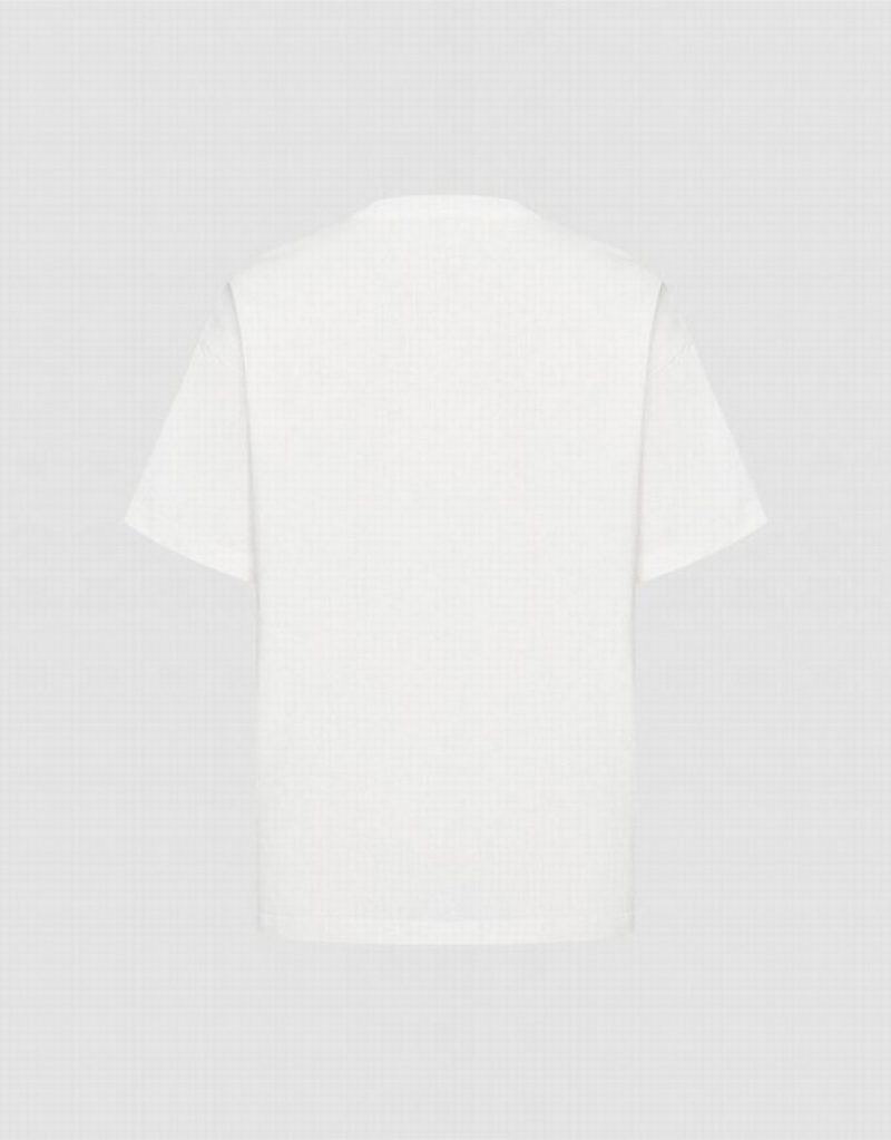 Orange Urban Revivo Loose Men's T-Shirts | 87602XPRN